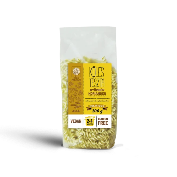 Kölestészta - Gyömbér-koriander